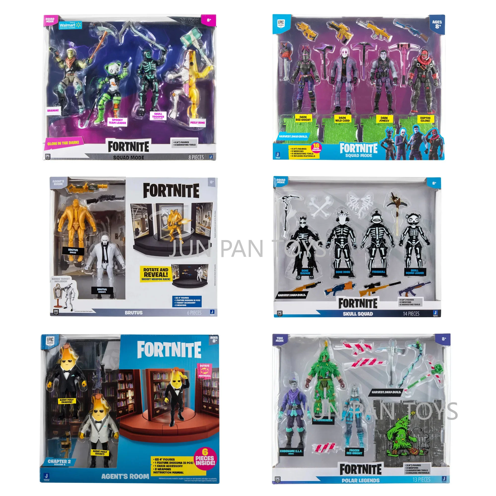 Fortnite Victory Royale Series Skull Squad Brutus Комната агента Tomato Town Legends Полярная фигурка игры