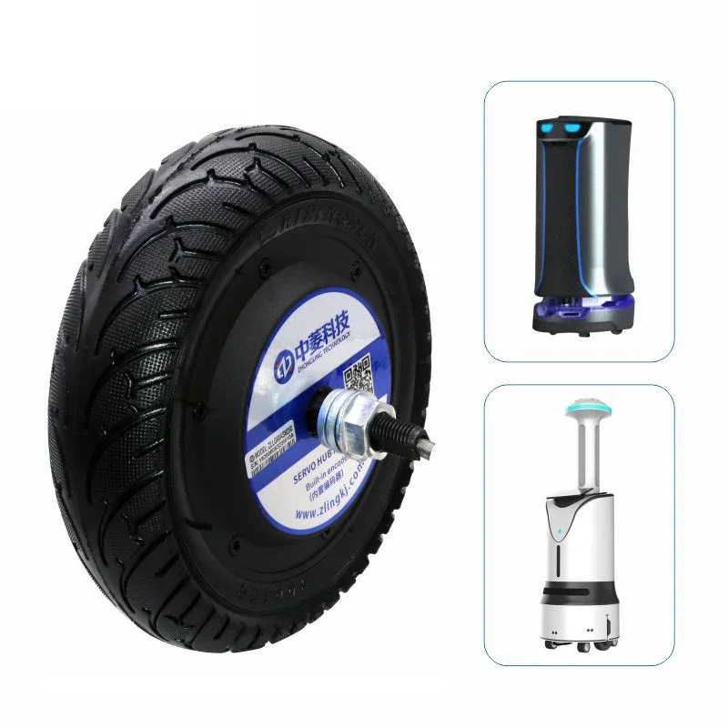 ZLTECH ROHS 8-дюймовый 24 В 150 Вт 5 Нм 200 об/мин IP65 120 кг нагрузка энкодера постоянного тока