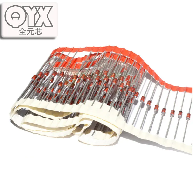 50 шт.-1000 шт./лот 1N4747A 1 Вт 20 в DO-41 Встроенная стеклянная трубка для Зенера, новинка, оригинал