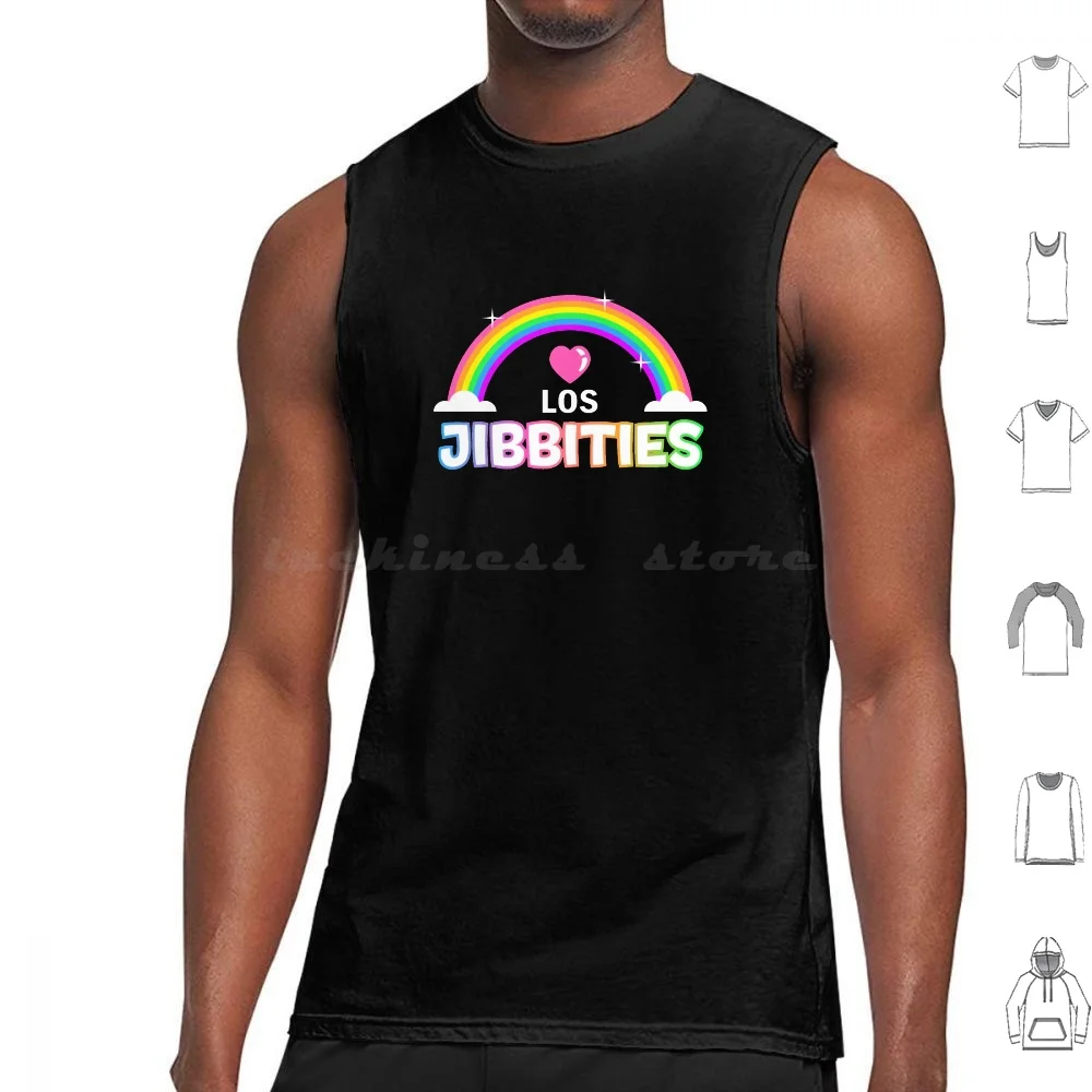 

Los Jibbities Pride Rainbow Love Tank Tops Vest Sleeveless Los Jibbities Idea Quote Sayings Funny Humor Birthday Christmas