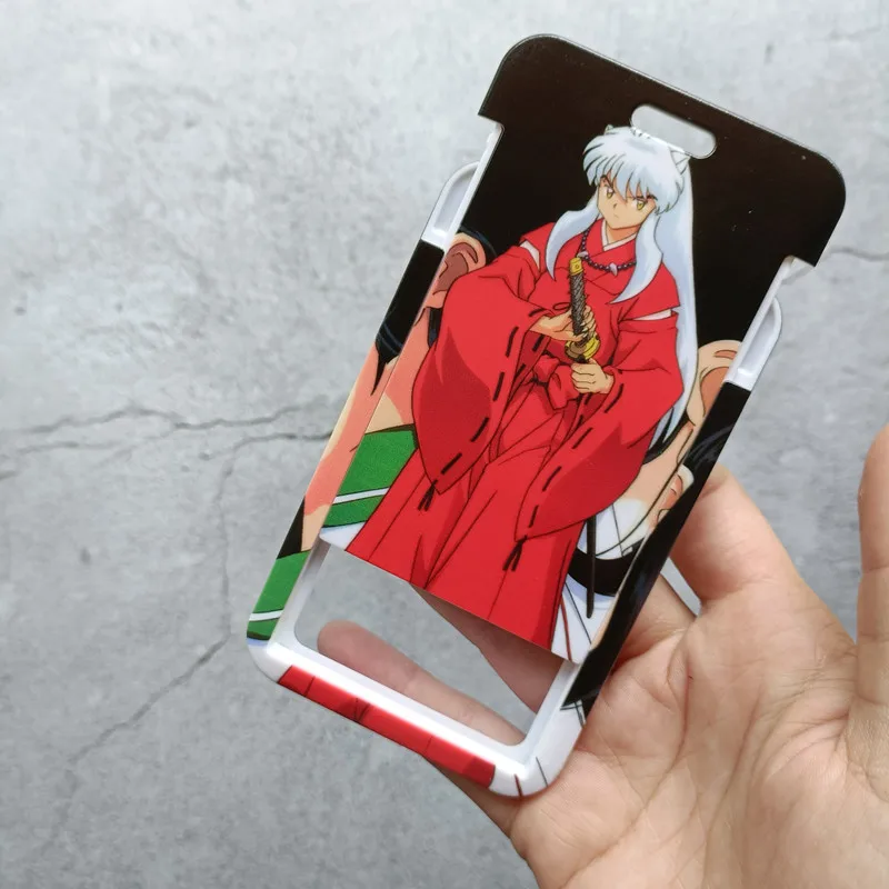 1 шт. Новый японский аниме Inuyasha брелок для шеи держатель ID подвеска карта