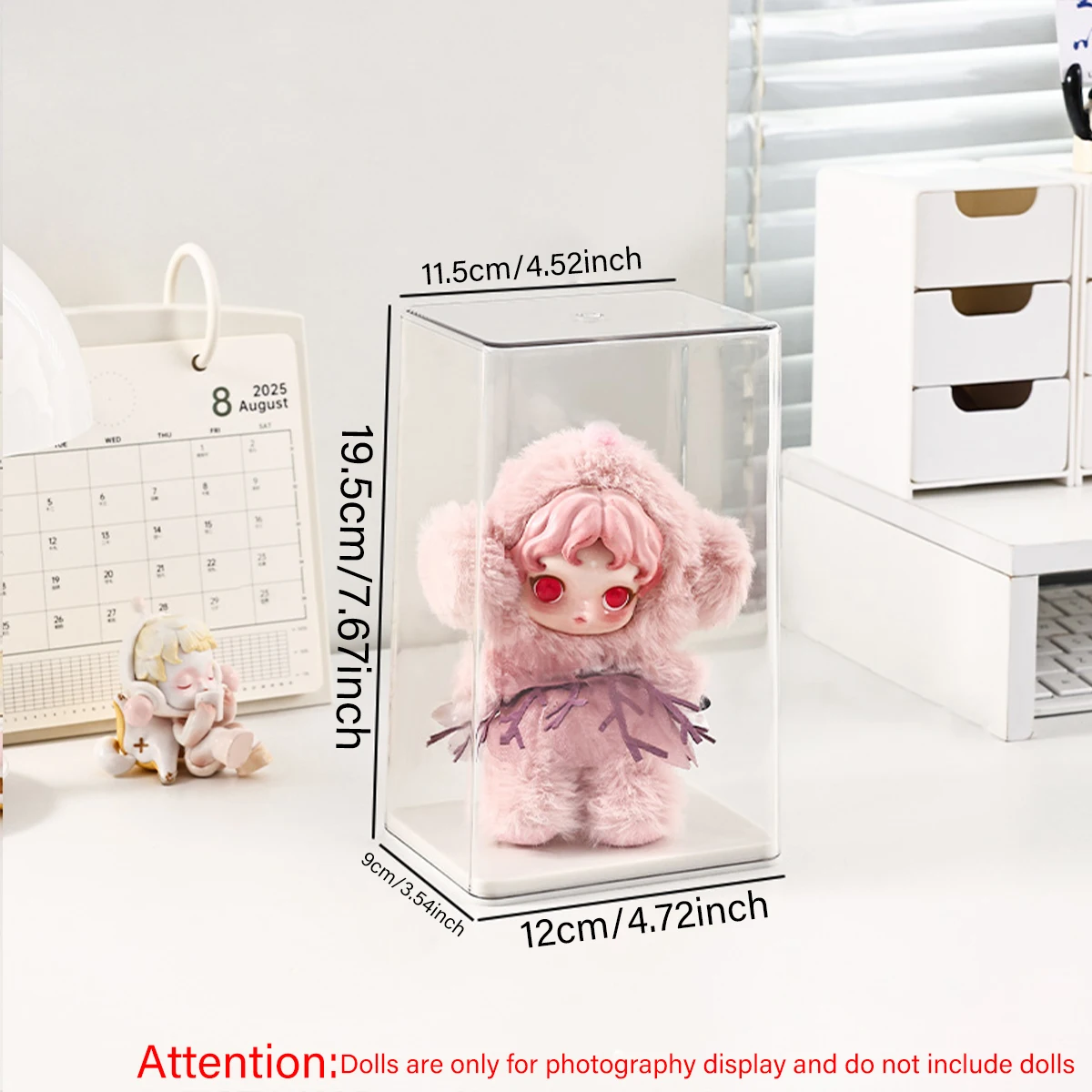 

Акриловая витрина для лабубу 1 шт.