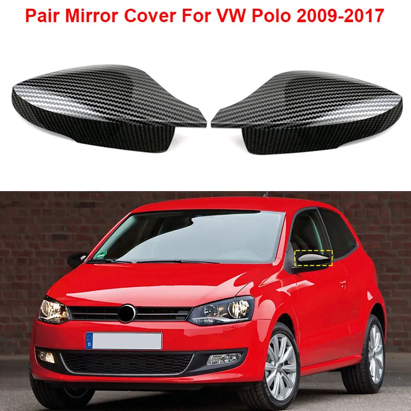 

6R0857537B 6R0857538B автомобильные фотоколпачки для VW Polo 2009-2017 UP 2016-2018 2019 2020 из углеродного волокна