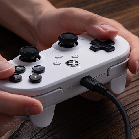 8BitDo New Pro 2 проводной геймпад для Xbox белый