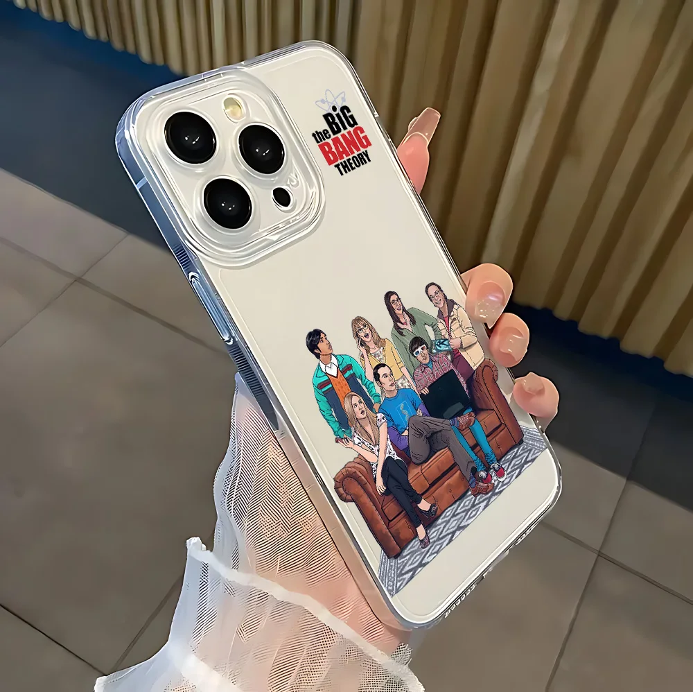 Фото Чехол для телефона The Big Bang Theory TV Show для Samsung Galaxy S25 S24 S23 S22 S21 S20 FE Note20 Note10 Edge Plus Ultra Lite 5G Clear №5