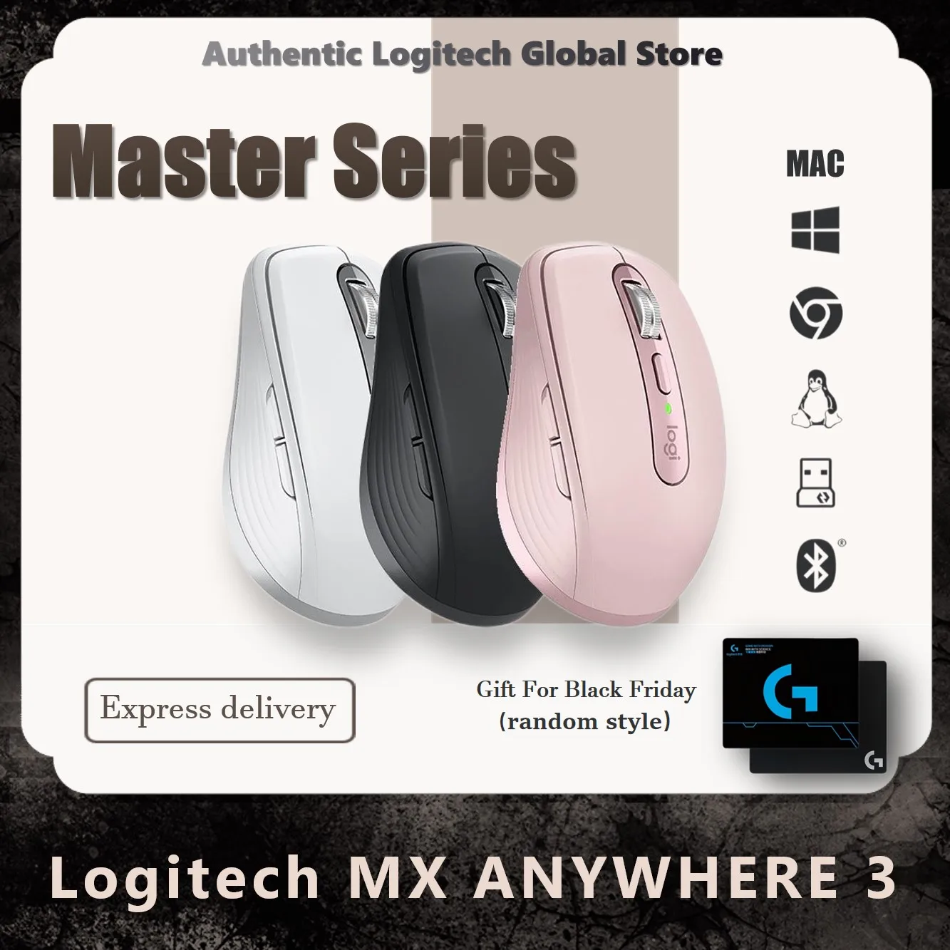Мышь Logitech MX Anywhere 3 Беспроводная компактная портативная - Цена: 6111.28