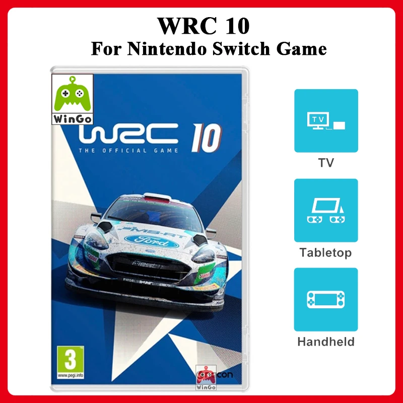 

Официальная игра WRC 10 для Nintendo Switch, игровые предложения, Гоночное моделирование, картридж для игр, физическая карта, Stander Edition