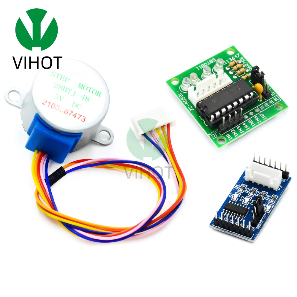 Новинка 4-фазный шаговый двигатель 28BYJ-48 5 в ULN2003 плата драйвера редуктора модуль