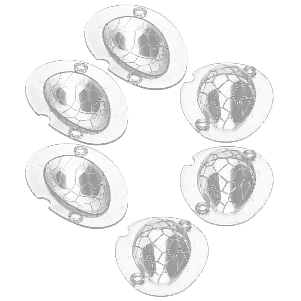 

3 Sets Egg-shaped Candy Mold Egg Chocolate DIY Mold Easter Egg Mold Egg Fondant Mold Egg Chocolate Making Mold