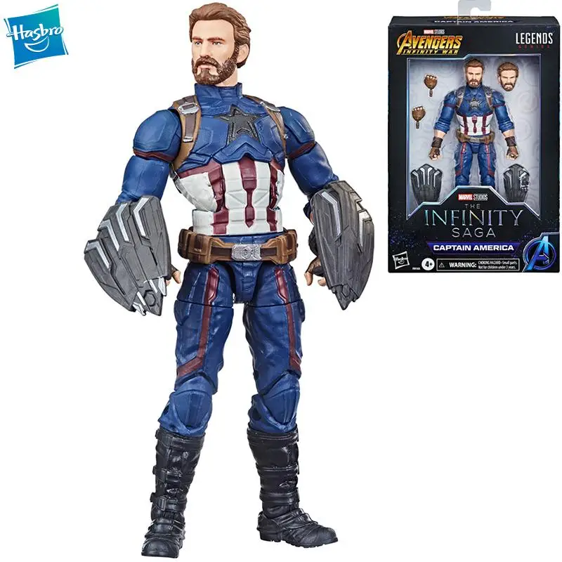 

Marvel Hasbro Legends Avengers Infinity War Saga Captain America 6 Inch Scale Action Figure Model Collectible Genuine Original