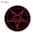 Креативная Автомобильная наклейка сатана, дьявол, ад, бампер на лобовое стекло, мотоциклетная наклейка на шлем, Виниловая наклейка с защитой от царапин, водонепроницаемый ПВХ