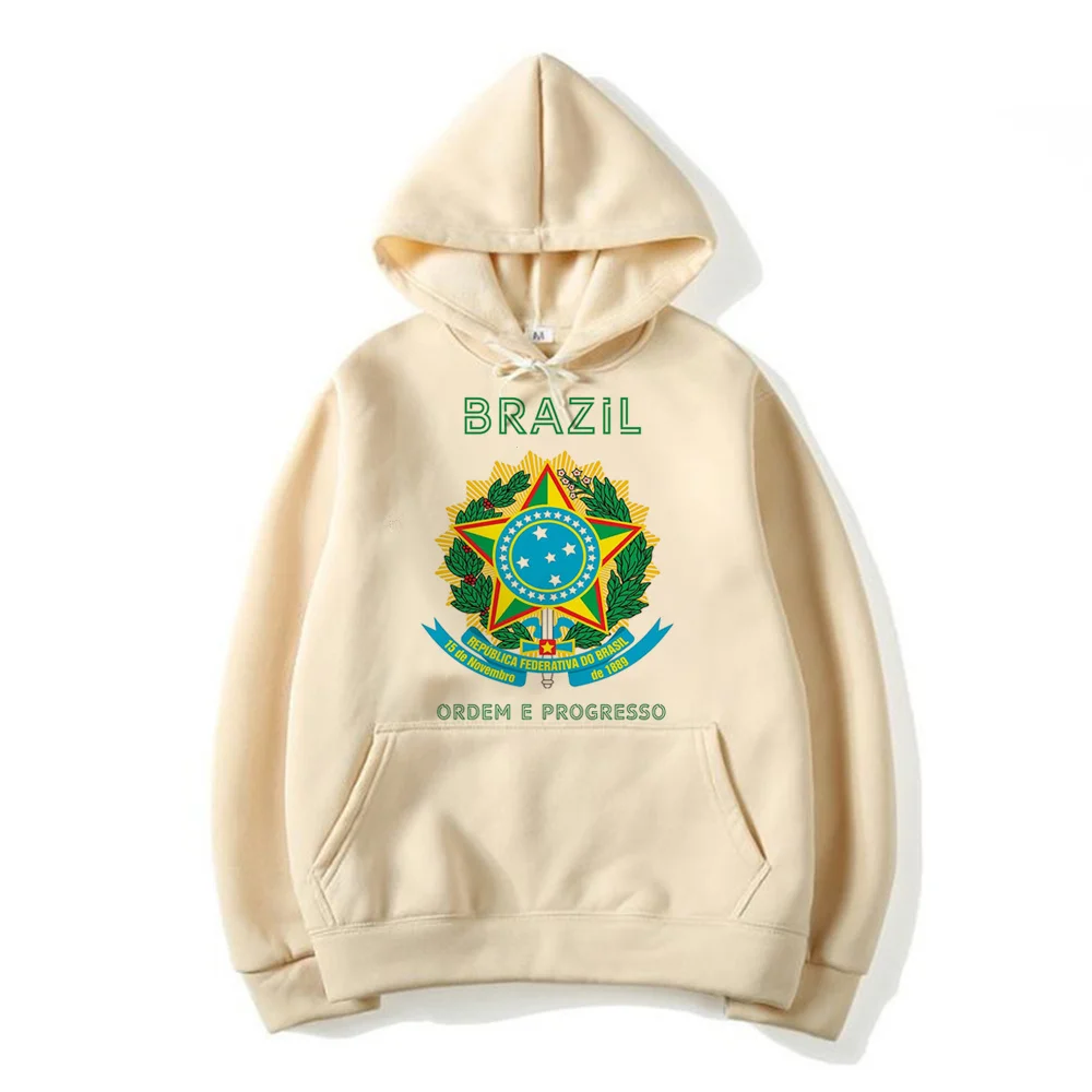 

Brazil hoodies female grunge y2k aesthetic women clothing anime
