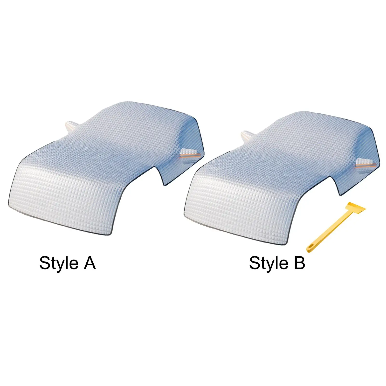 Снежный чехол на лобовое стекло автомобиля утолщенный устойчивый к атмосферным