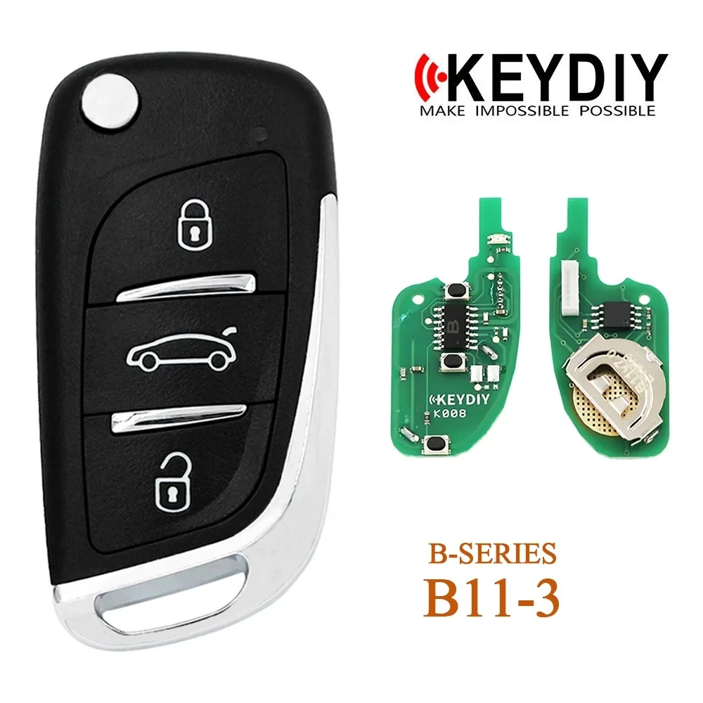 

B11-3 KEYDIY Универсальный Автомобильный ключ дистанционного управления с 3 кнопками KD для KD900/KD-X2/URG200 MINI Tools серии B для Peugeot DS Stytle 1/5 шт.