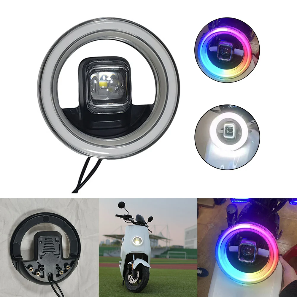 

Передняя фонарь для электровелосипеда, яркая светодиодная фара из АБС-пластика, фары для электрического мотоцикла, аксессуары для велоспорта