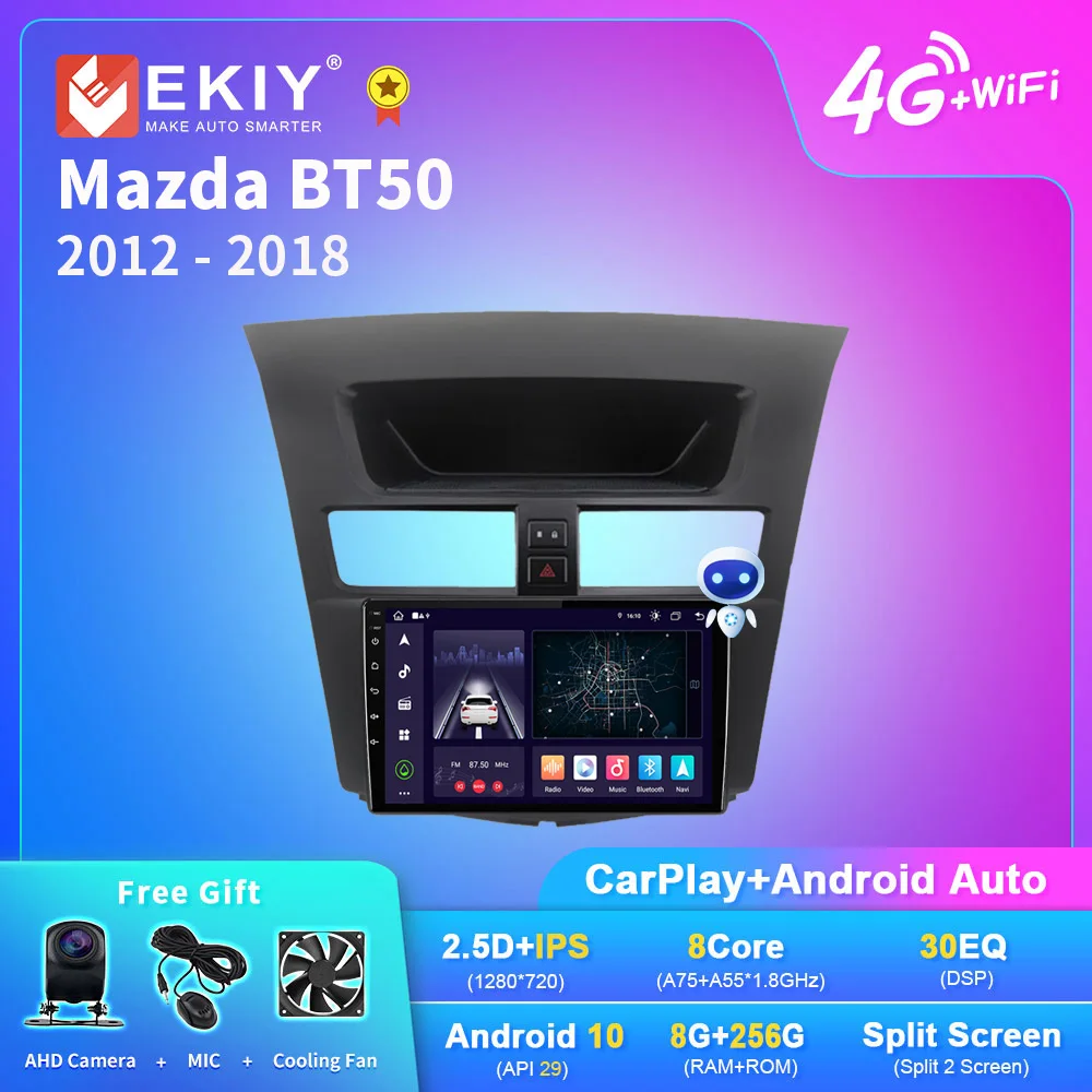 

Автомагнитола EKIY X7 Для Mazda BT50 2012-2018 Navi GPS 1280*720 Carplay мультимедийный плеер автостерео 2DIN магнитофон DVD