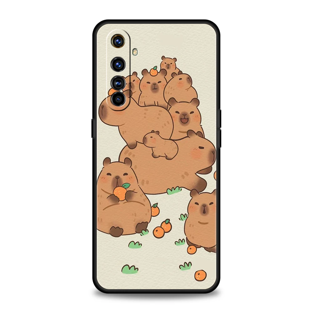 Мультяшный чехол для Realme 8 9 Pro Plus 8i 9i 6 7 GT2 C21 C25 C3 C11 11 противоударный силиконовый