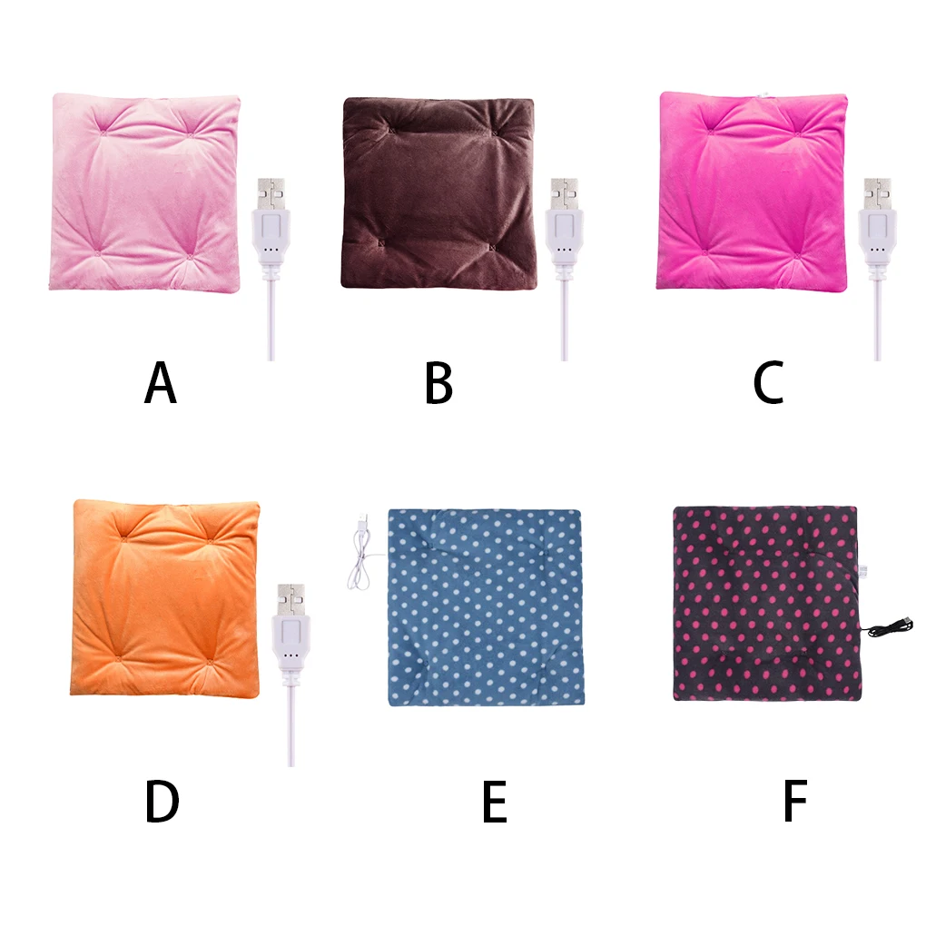 

Электрическая Подушка с подогревом, коврик для подогрева тела, зимний коврик для сиденья с подогревом, розовые аксессуары для стула