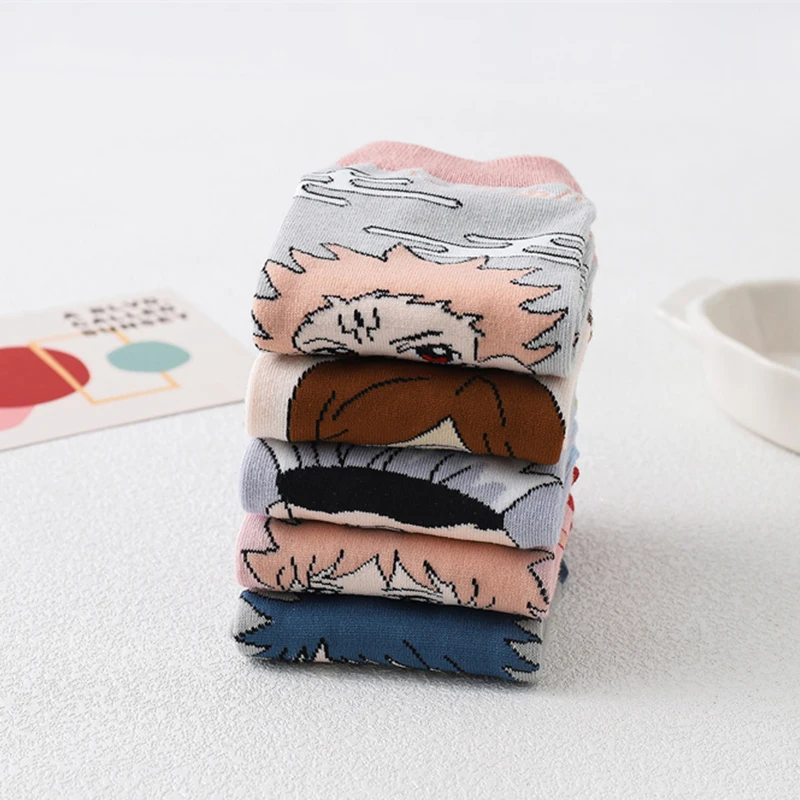 Носки для косплея по мотивам аниме хлопок цвета в ассортименте - купить выгодной