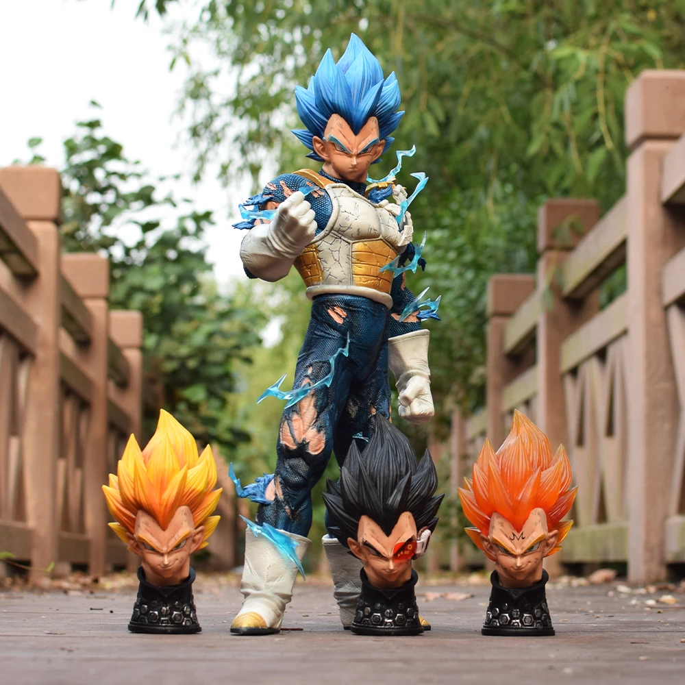 

Bandai Dragon Ball Z Anime Figure Super Saiyan Vegeta Tsukino Usagi 45cm Action Toys for Boys Collectible Model Ornaments