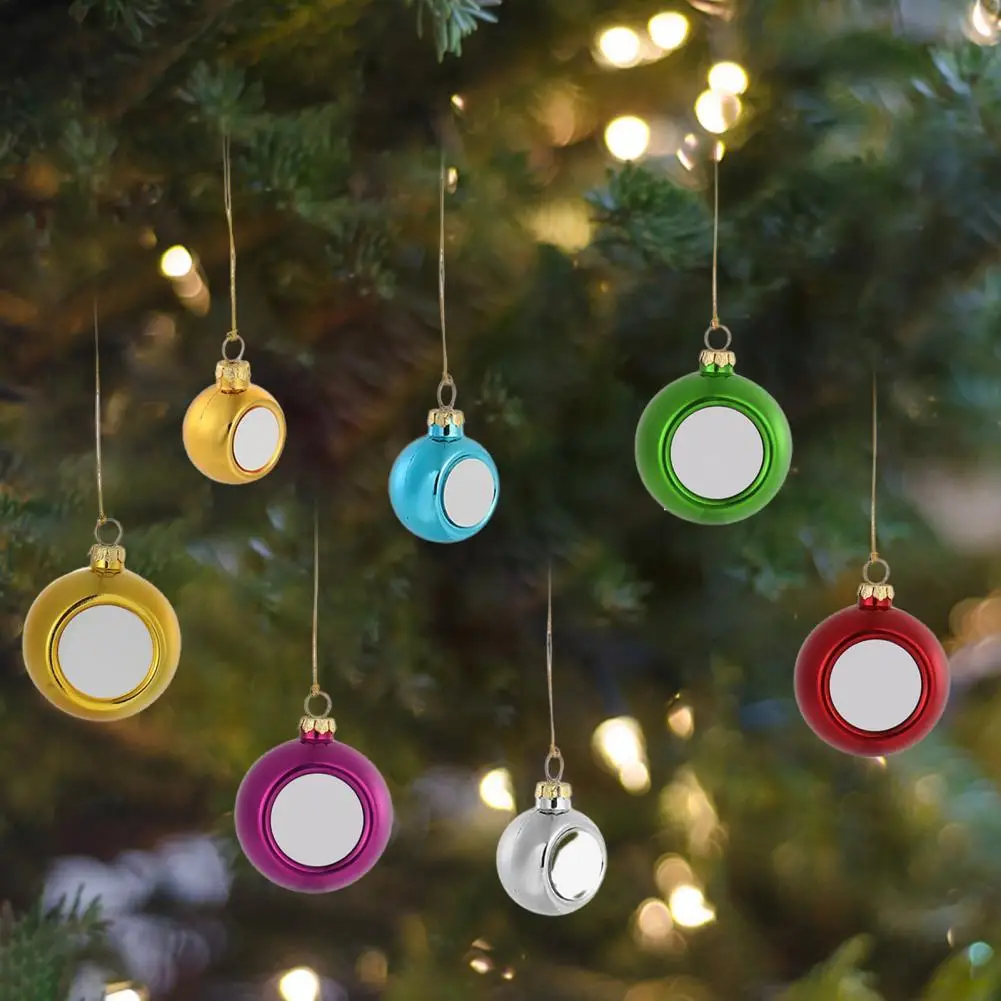 

Полезные рождественские украшения «сделай сам» с рисунком, подвеска в виде рождественского шара с рисунком, Рождественский Декор в винтажн...