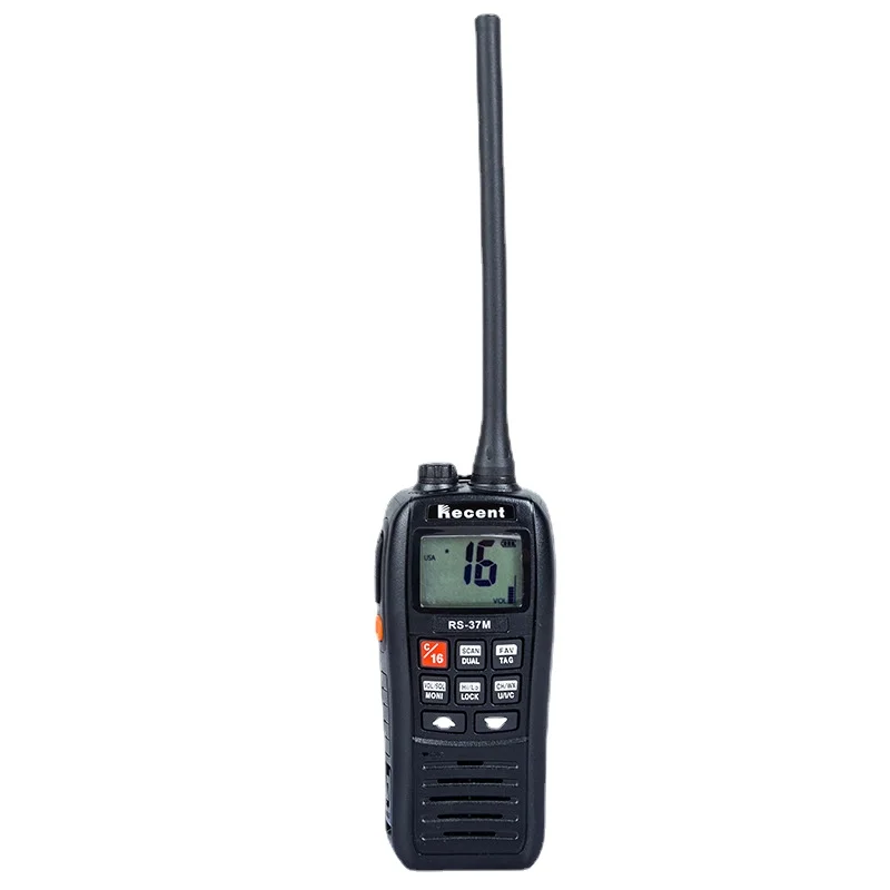 

Handheld Marine Radio IPX7 VHF Buoyant Floats Waterproof High Performance Tri-watch Auto Scan VHF 156~161.450MHz Ham Transceiver