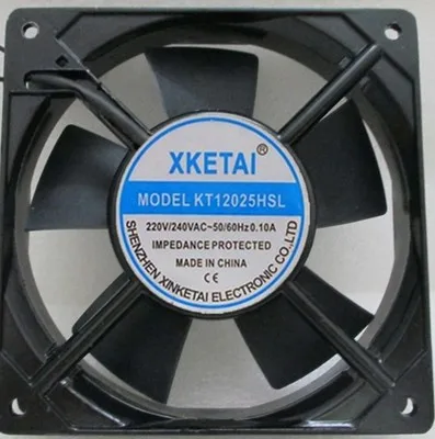 

XKETAI KT12025HSL 220 В 0.10A 12025 12 см охлаждающий ветер шкафа