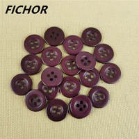 3050pcs 12 5mm 4 holes purple round resin buttons sewing button for clothing scrapbooking crafts diy apparel accessories