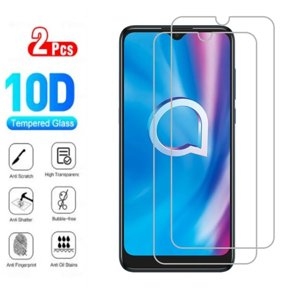 2Pcs Original 9H HD Protective Tempered Glass For Alcatel 1S 1SE 1SP 1V 3L (2020) 6.22&quot Screen Protector Protection Cover Film |