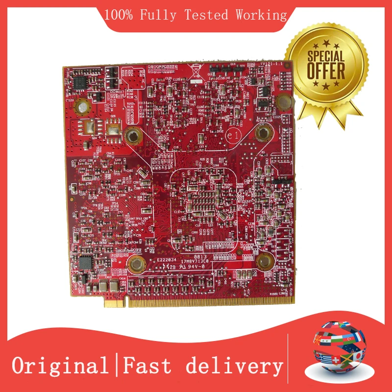 Видеокарта ATI Mobility Radeon HD 3650 HD3650 256 МБ MXM II для Acer Aspire 4710G 4920G 5520G 4720G 5920G 4730G 5530G 6530G