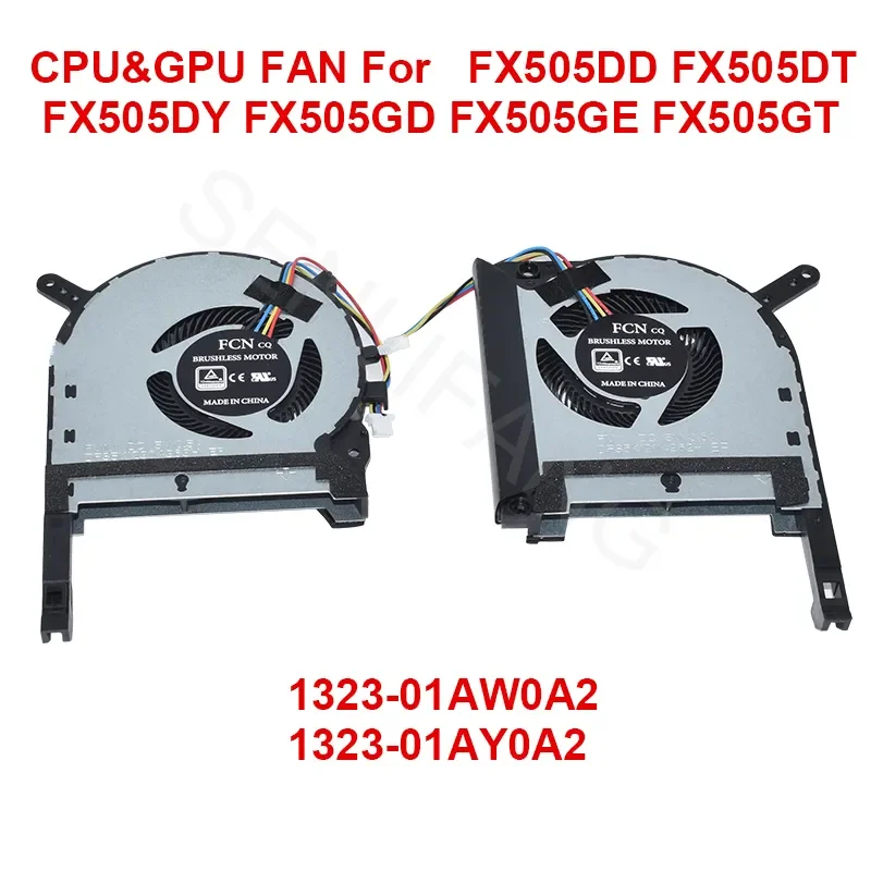 

FX95D FX86 FX95G Cooling fan FX505DD FX505DT FX505DY FX505GD FX505GE FX505GT CPU GPU FX705G FX505D Cooling Fan