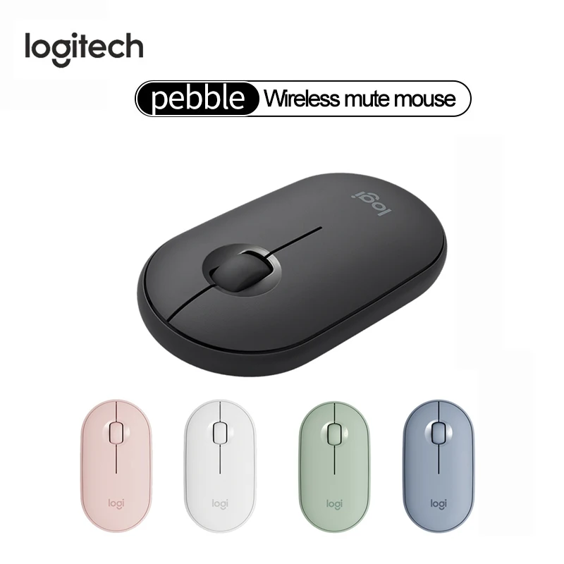 

Logitech PEBBLE Wireless M350 Mouse Silent Thin&Light Portable Modern Mouse with 1000DPI For Windows7 MacOS Multi-Color Mice