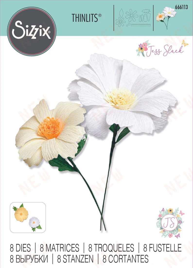

Daisy Flower Mix Metal Cutting Dies New Arrival 2022 Scrapbook Diary Decoration Embossing Template DIY Greeting Card Handmade