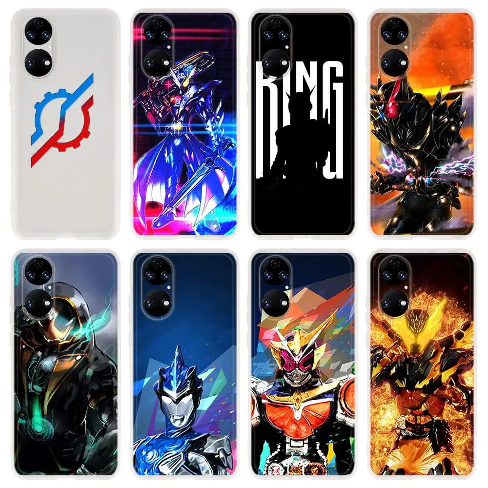 Силиконовый мягкий чехол для Huawei P50 P40 P30 P20 Pro Lite E P10 P Smart Z 2021 2019 2020 Kamen Rider Dragon Knight |
