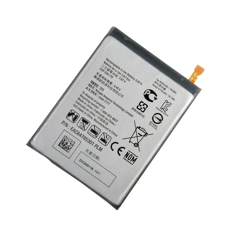 Фото Оригинальный аккумулятор BL-T47 4300 мАч для LG Velvet LMG900TM Velvet 5G BL T47 G9, аккумуляторы для мобильных телефонов + инструменты №3