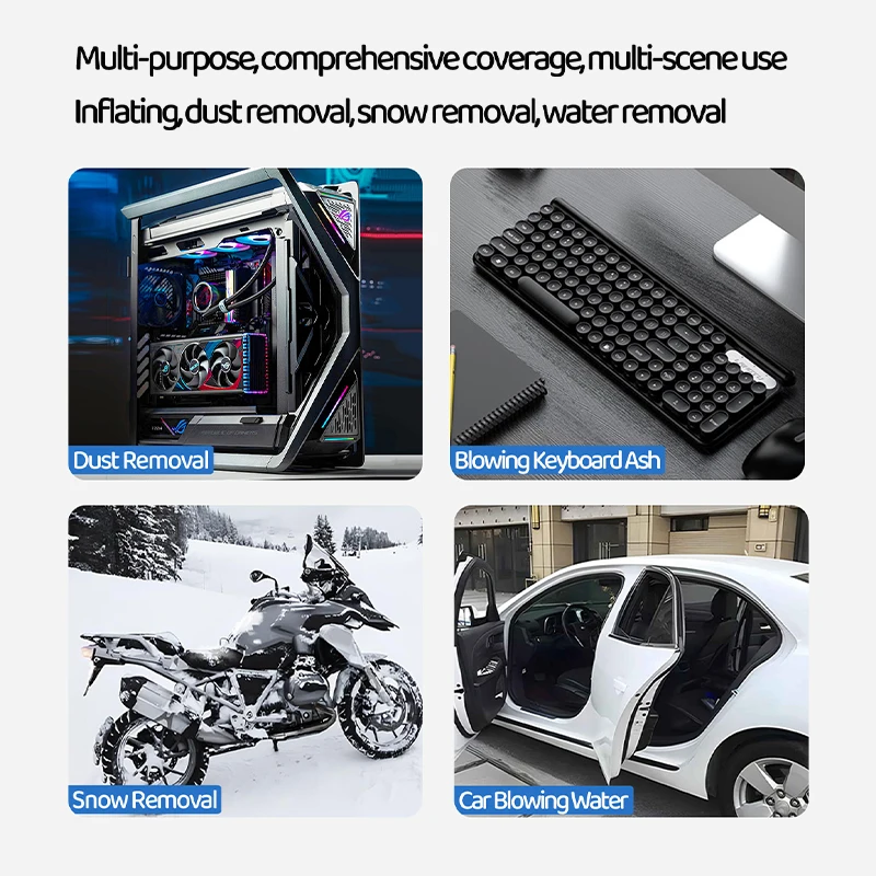 SEALD 130000 об/мин Бесщеточный Мини-воздуходувка Электрический Воздуходувка с 3