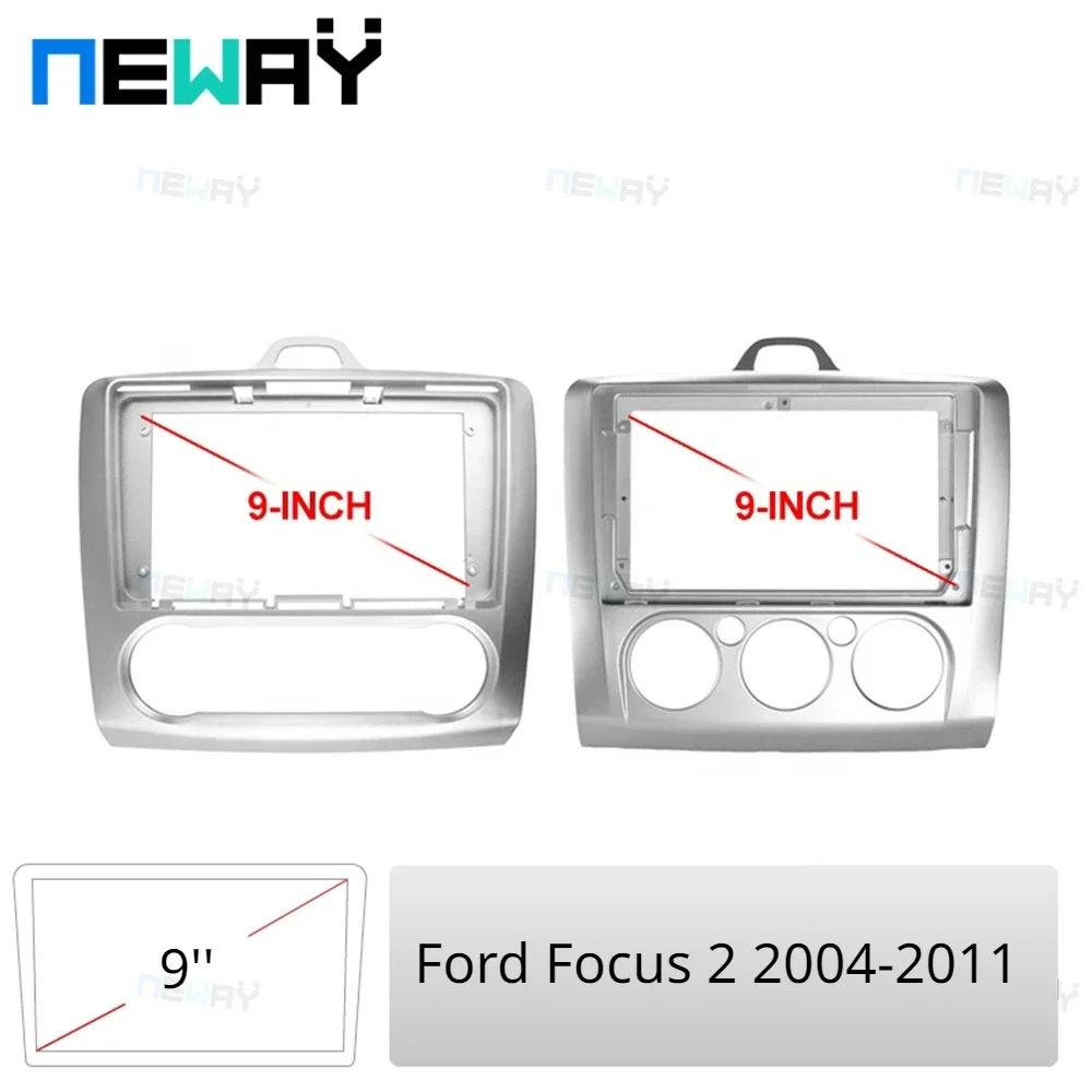 9-дюймовый автомобильный радиоприемник Android-стереоплеер 2 Din панель головное