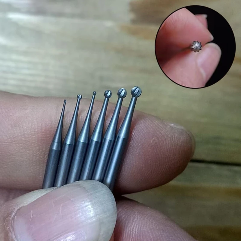 Фреза для изготовления ювелирных изделий с круглым хвостовиком диаметром 3/32