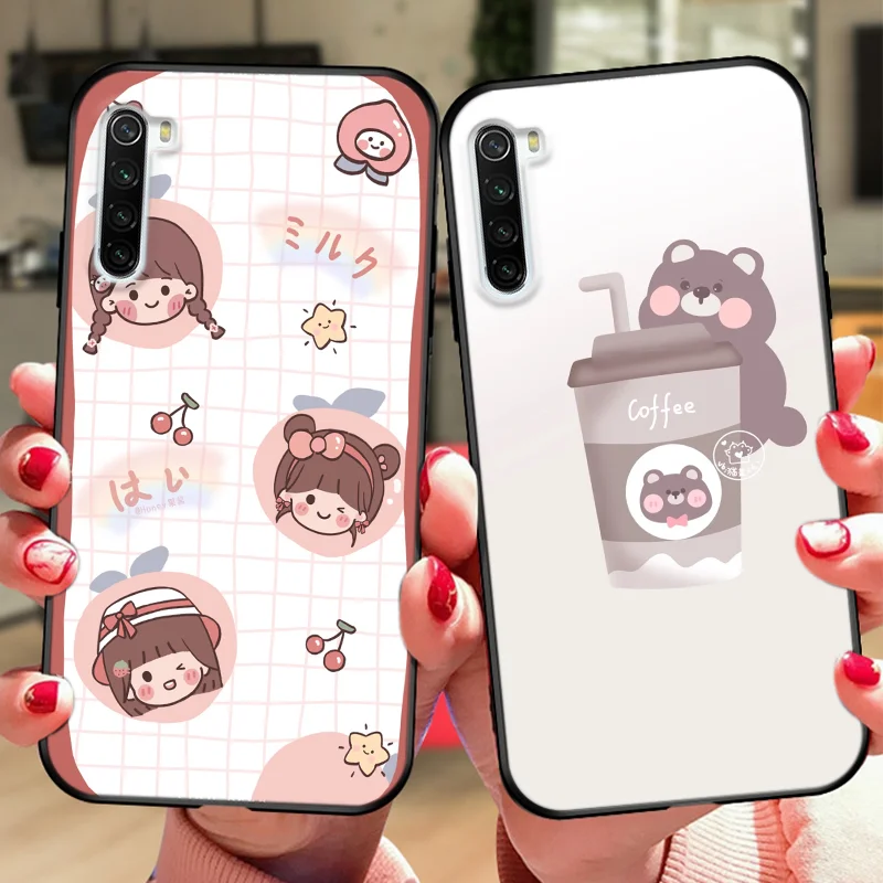 

Cute fashion girl heart phone case for Samsung Galaxy A51 A71 A52 A72 A30 A20 A10 20E A90 A6 A7 A8 A9 J4 J6 A70 A50 Plus case