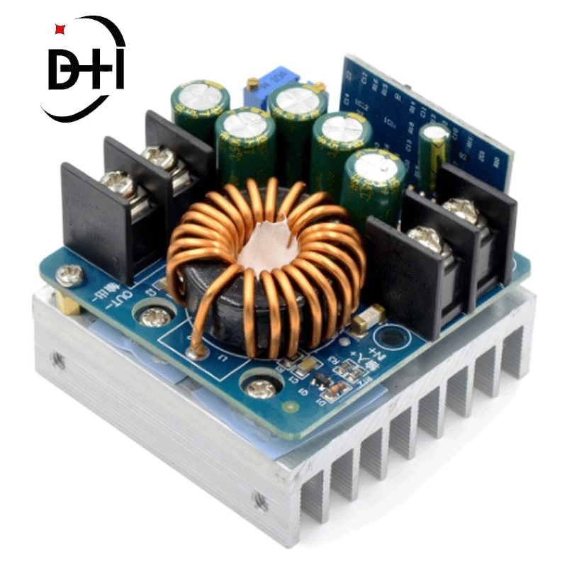 

DC-DC 400W High-power Step Down Buck Converter DC 10V-60V Constant Voltage Constant Current Adjustable Power Supply Module