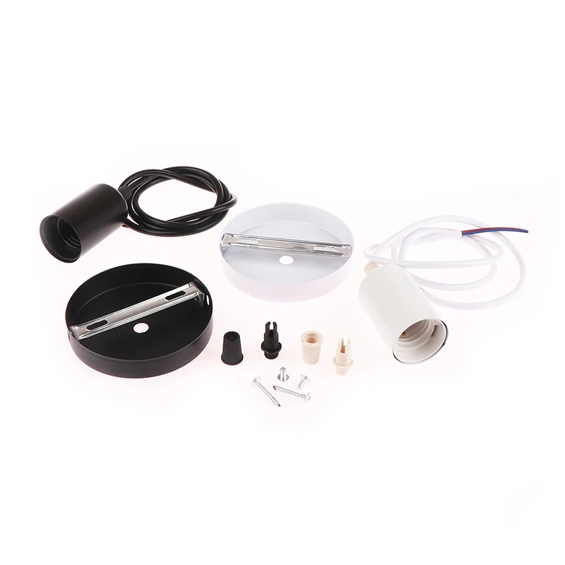 

Держатель лампы E27 винтового типа, набор осветительных приборов, подвесной светильник в стиле ретро «сделай сам», аксессуары для подвесных ламп