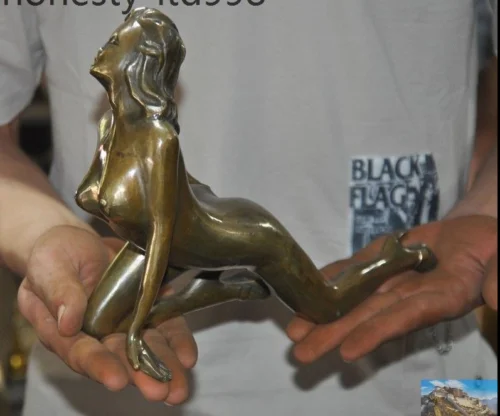 

Античная редкая фотосессия 10 дюймов, привлекательная Очаровательная Статуэтка красивой девушки