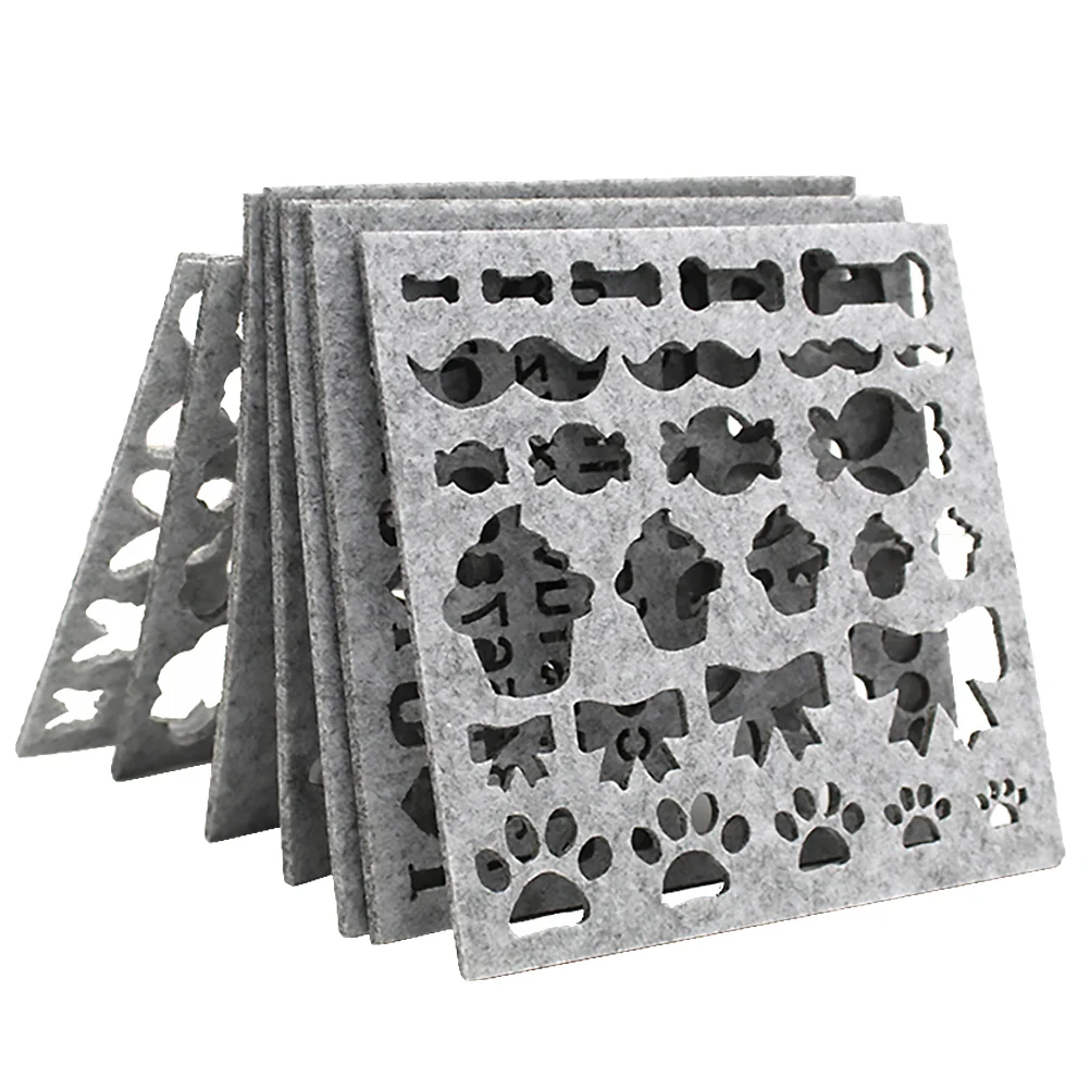 

Felting Needle Wool Stencil Felt Craft Kit Applique Template Diy Templates Stencils Mold Starter Patterns Embroiderytool Flower