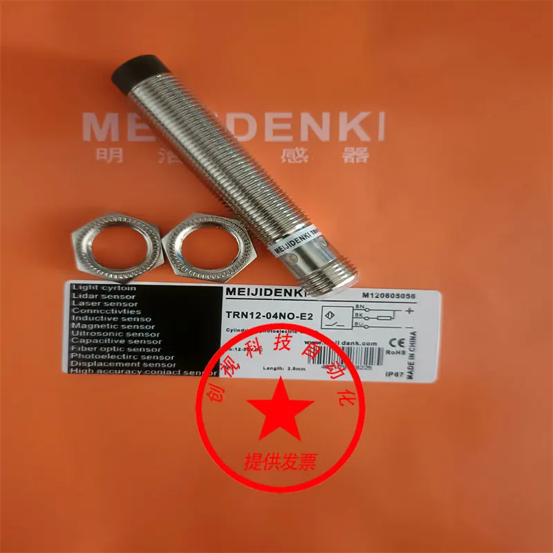 Фото Совершенно новый индуктивный датчик Meiji Tln12-08No Trn12-04No-E2 Trf\Tlf12-02Po-E2 №2
