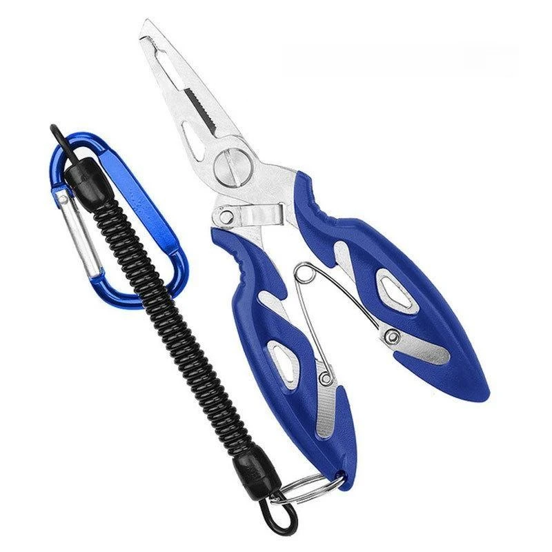 

Fishing Pliers Hook Removal Hook Extractor Tool Small Luya Pliers Lose Hand Rope Hanging Buckle Fishing Supplies Fishing Scissor