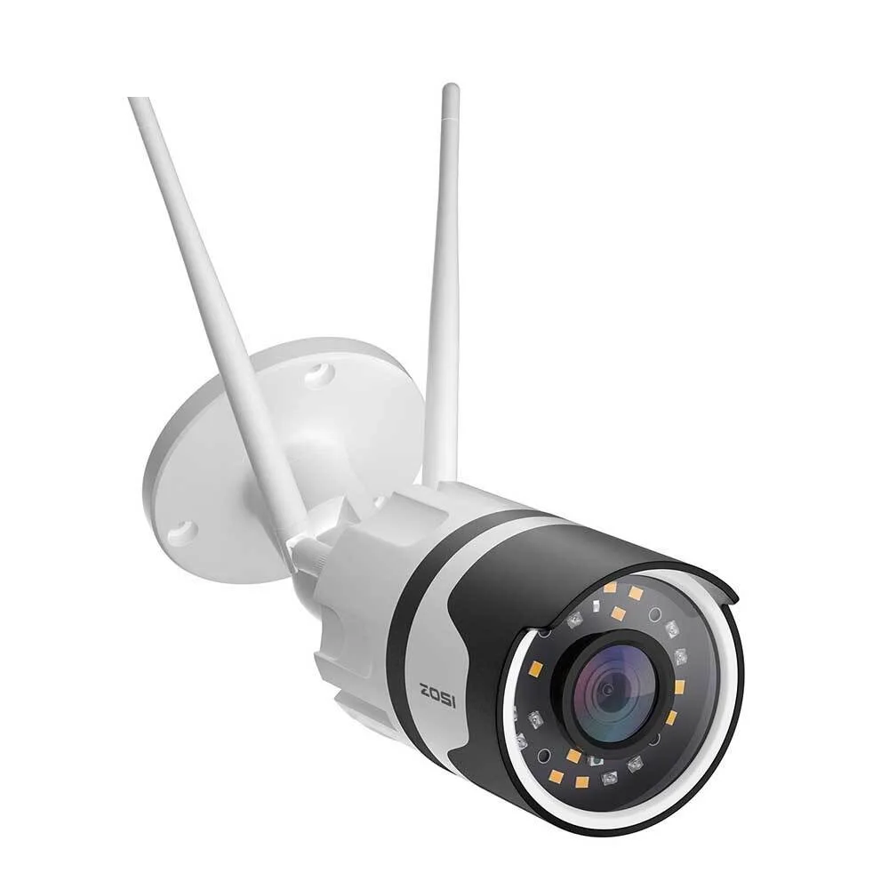 

1080p Spotlight Outdoor WiFi Camera H.265 Waterproof AI Human Detection Color Night vision 2-Way Audio CCTV Wireless IP Cam