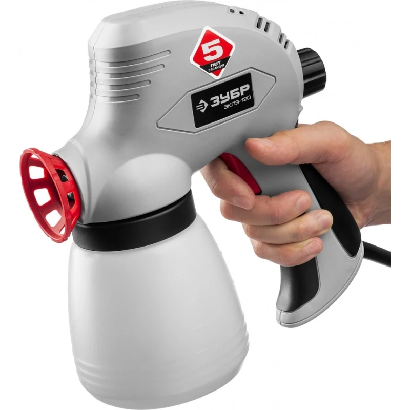 Электрический распылитель ZUBR SKA-120 электрический HVLP Tacklife SGP15AC Advanced Unigreen Krause and Becker Paint Craftsman Pow On.