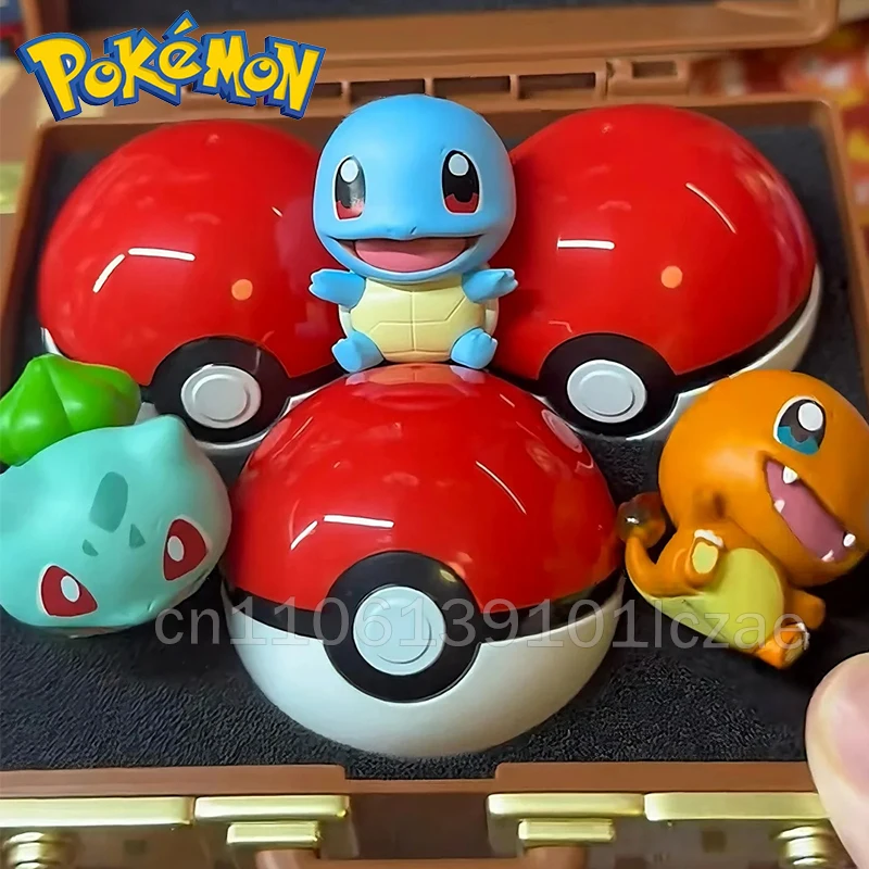 Фото Оригинальная коллекционная фигурка Funism×Pokémon: 30-й Покебол, серия Original Partner, модная коллекционная коробка-сюрприз, модель игрушки-сюрприза №1