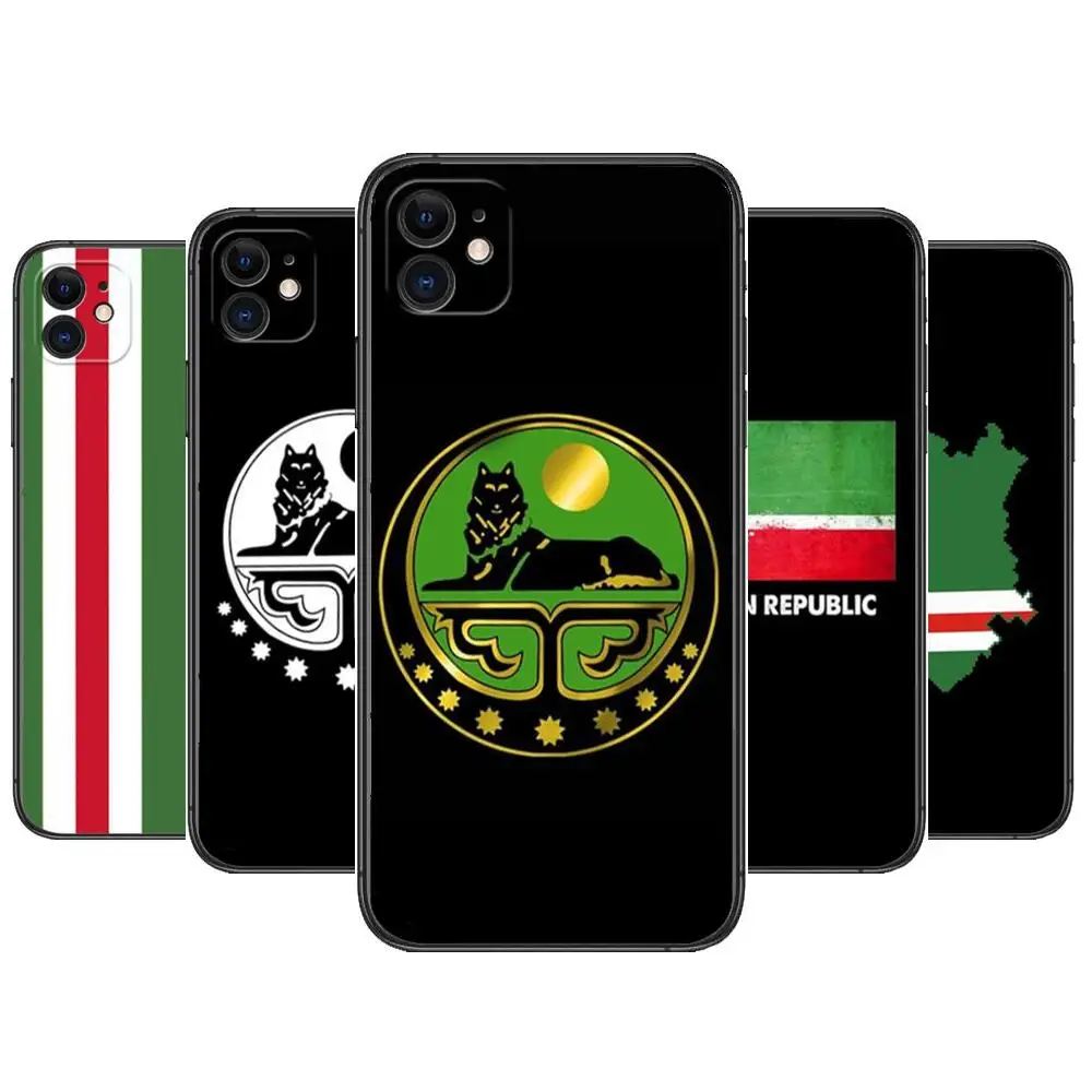 

Chechen Flag Phone Cases For iphone 13 Pro Max case 12 11 Pro Max 8 PLUS 7PLUS 6S XR X XS 6 mini se mobile cell
