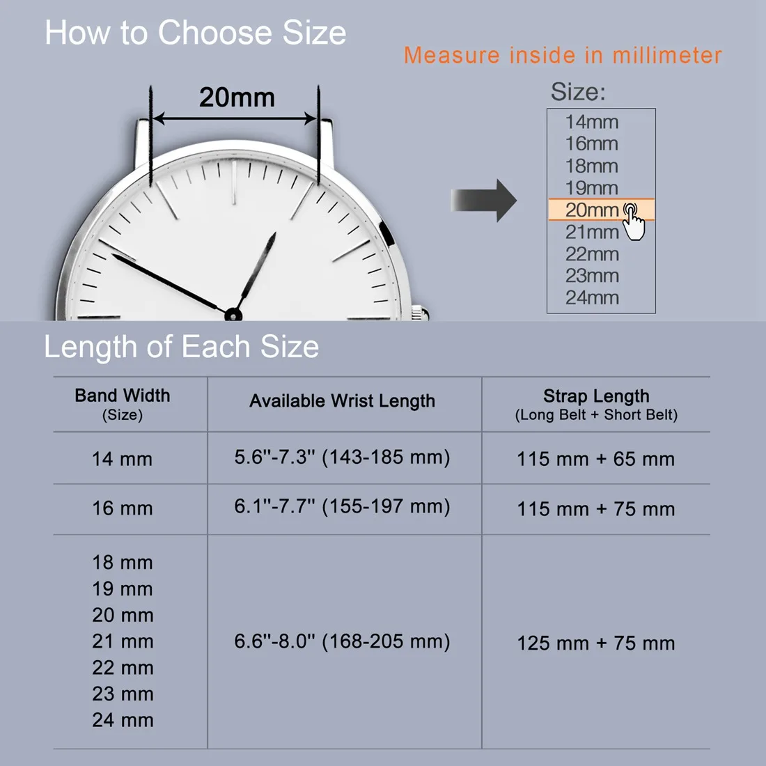 WOCCI Luxury Watchband 18mm 19mm 20mm 21mm 22mm Suede Genuine Leather Watch Strap Gold Classical Style Retro Watch Replacement